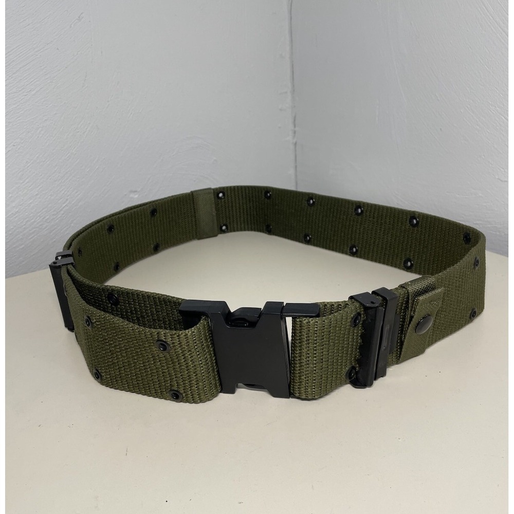 Nexus Military Style Nylon Belt Tactical Quick Release Green Size Large